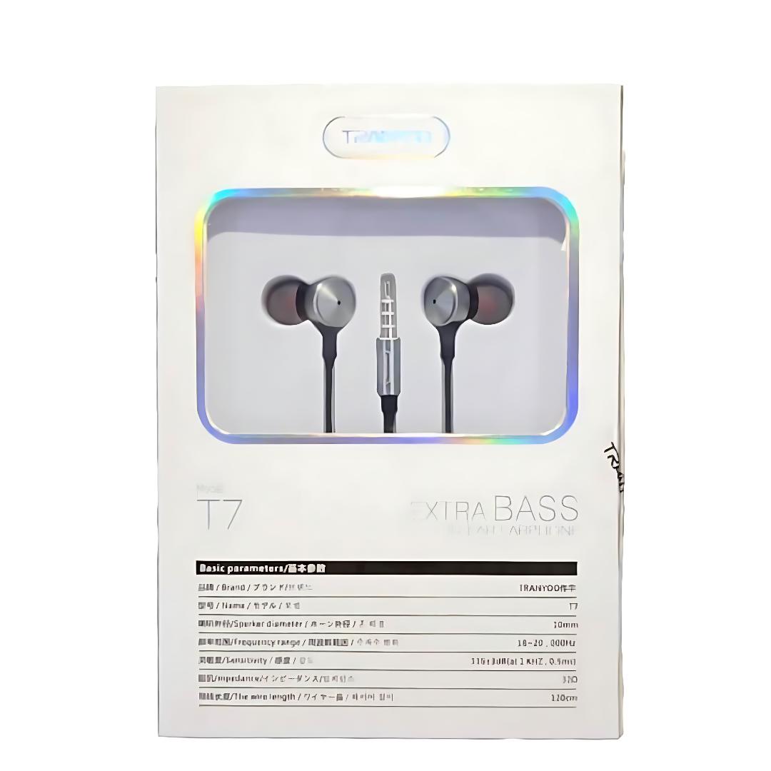 هندزفری سیمی Tranyoo T7 اورجینال A - Image 2