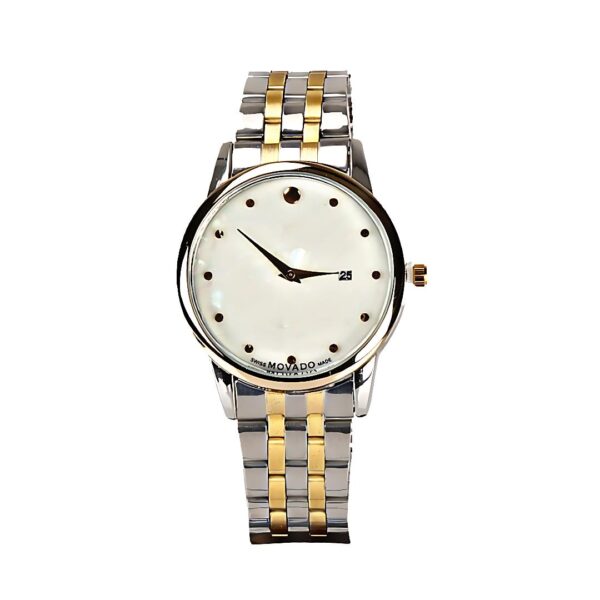 ساعت مچی مردانه و زنانه MOVADO صفحه صدفی