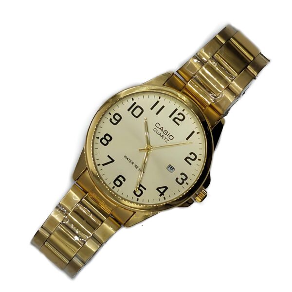 ساعت مچی مردانه Casio وینتیج تمام طلایی