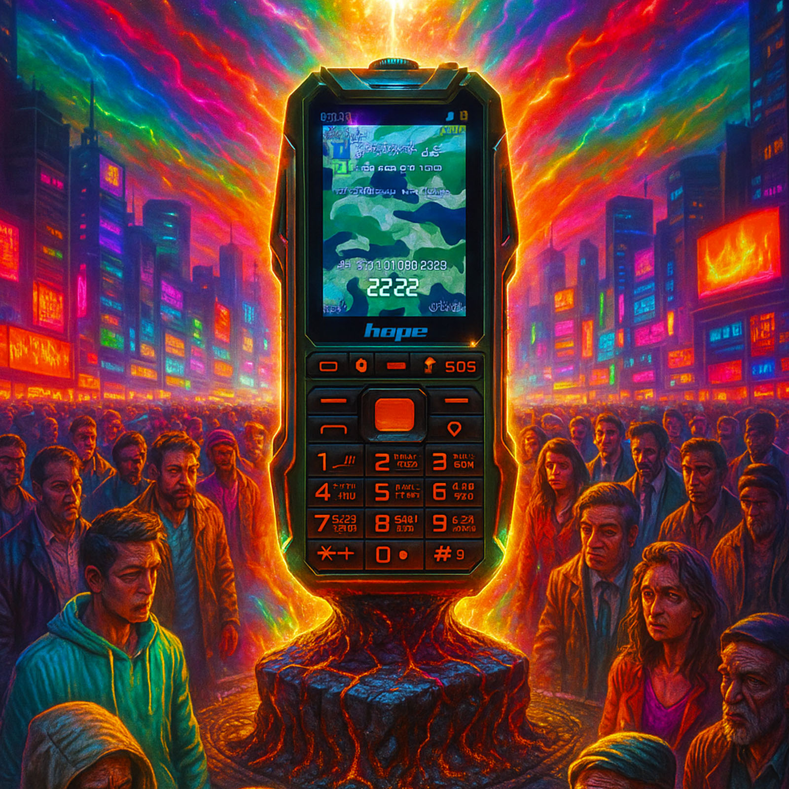 گوشی موبایل ارتشی ضد ضربه hope k36 اصل شرکت هوپ - Image 7